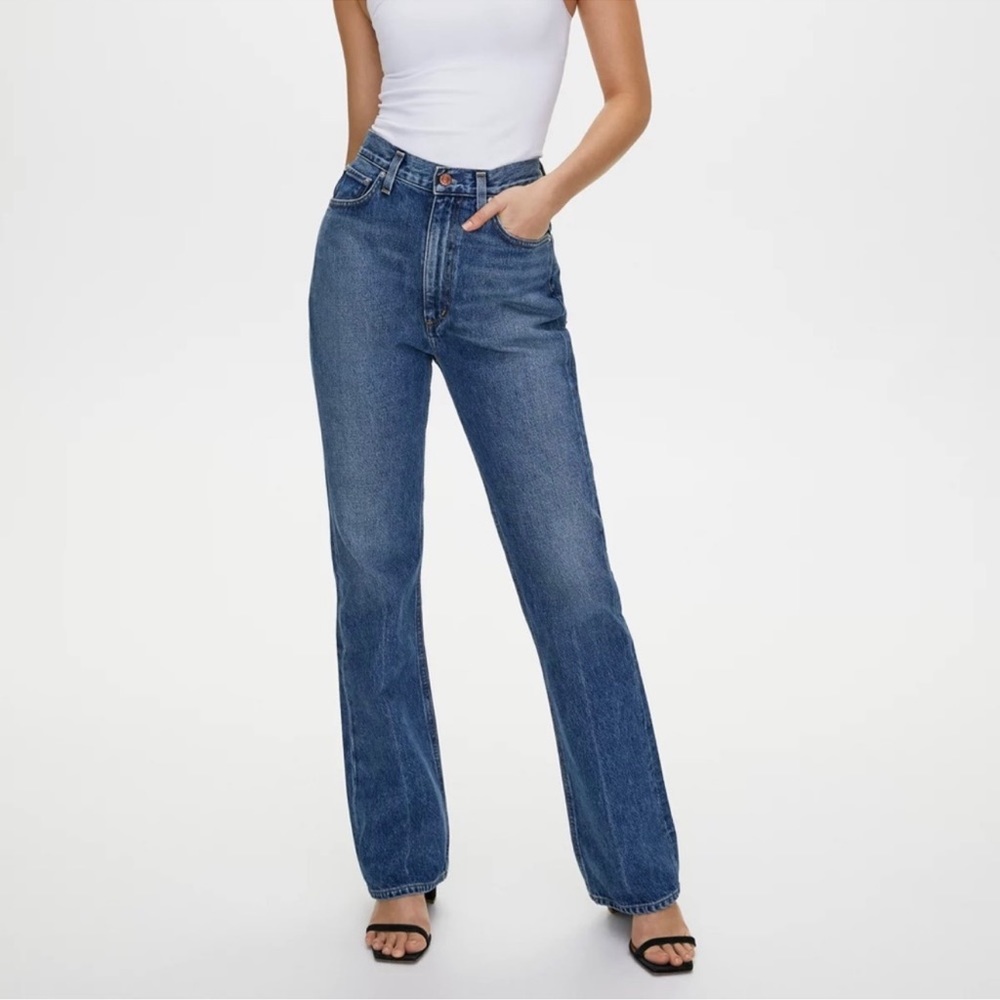 AGOLDE Vintage High Rise Flare Size 31x32